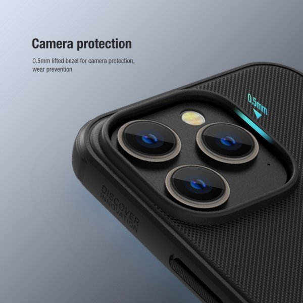 Nillkin iPhone 14 Pro Max Deksel Super Frosted Shield Pro Svart