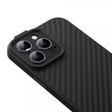 Baseus iPhone 14 Pro Max Deksel Synthetic Fiber MagSafe Svart