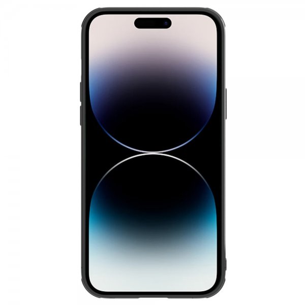 Nillkin iPhone 14 Pro Max Deksel Synteettinen Kuitu Svart