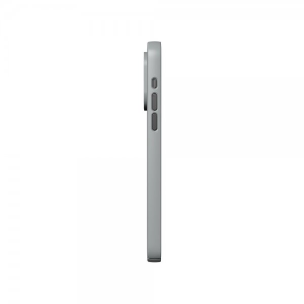 Nudient iPhone 14 Pro Max Deksel Thin Case MagSafe Concrete Grey