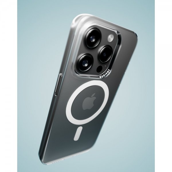 Nudient iPhone 14 Pro Max Deksel Thin Case MagSafe Transparent