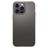 Spigen iPhone 14 Pro Max Deksel Thin Fit Gunmetal