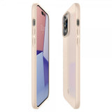 Spigen iPhone 14 Pro Max Deksel Thin Fit Sand Beige