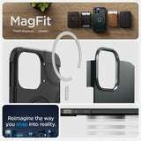 Spigen iPhone 14 Pro Max Deksel Tough Armor MagFit Abyss Green