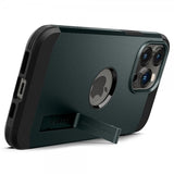 Spigen iPhone 14 Pro Max Deksel Tough Armor MagFit Abyss Green
