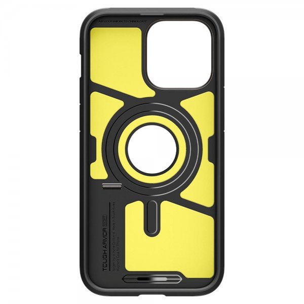 Spigen iPhone 14 Pro Max Deksel Tough Armor MagFit Gunmetal