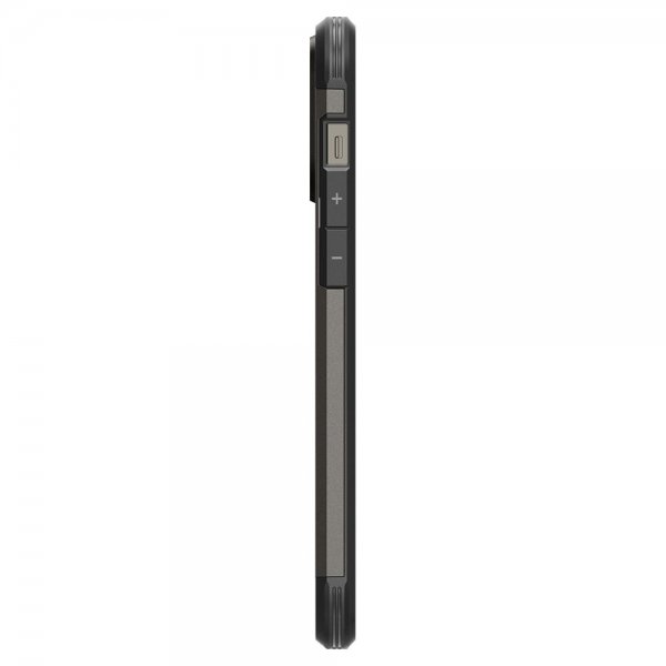 Spigen iPhone 14 Pro Max Deksel Tough Armor MagFit Gunmetal