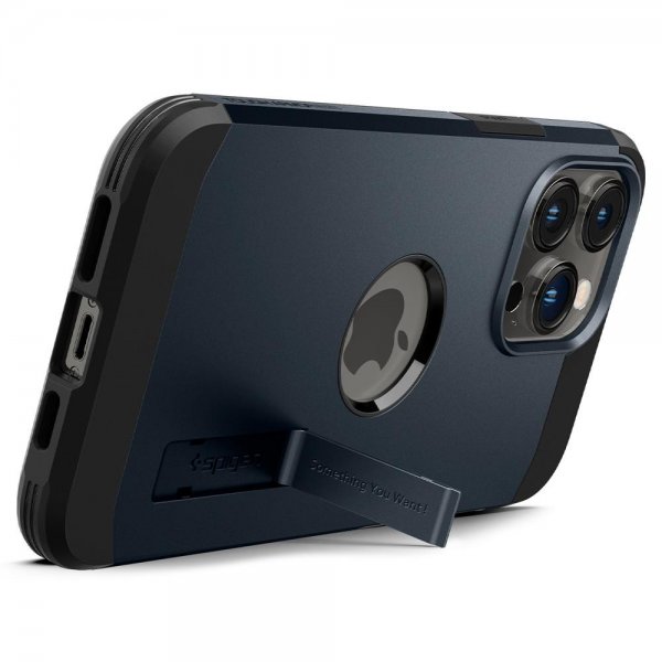 Spigen iPhone 14 Pro Max Deksel Tough Armor MagFit Metal Slate