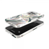 Adidas iPhone 14 Pro Max Deksel Trefoil Clear Case MagSafe Gold