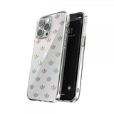 Adidas iPhone 14 Pro Max Deksel Trefoil Clear Case Transparent