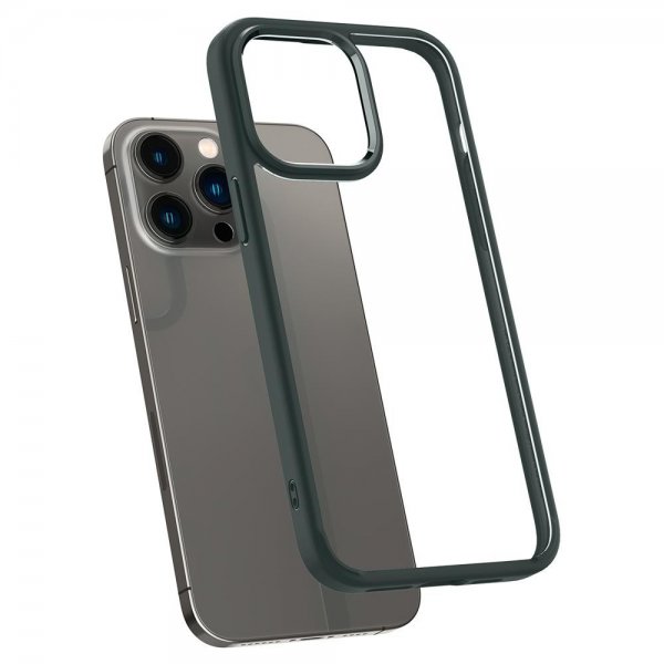 Spigen iPhone 14 Pro Max Deksel Ultra Hybrid Abyss Green
