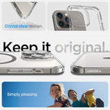 Spigen iPhone 14 Pro Max Deksel Ultra Hybrid MagFit Carbon Fiber