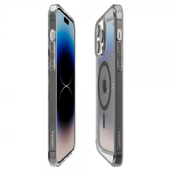 Spigen iPhone 14 Pro Max Deksel Ultra Hybrid MagFit Frost Black
