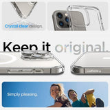 Spigen iPhone 14 Pro Max Deksel Ultra Hybrid MagFit Hvit