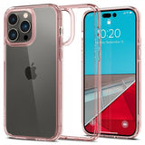 Spigen iPhone 14 Pro Max Deksel Ultra Hybrid Rose Crystal
