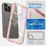 Spigen iPhone 14 Pro Max Deksel Ultra Hybrid Rose Crystal