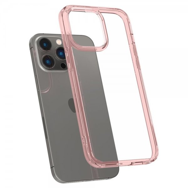 Spigen iPhone 14 Pro Max Deksel Ultra Hybrid Rose Crystal