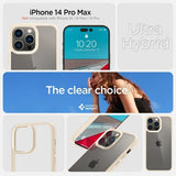 Spigen iPhone 14 Pro Max Deksel Ultra Hybrid Sand Beige