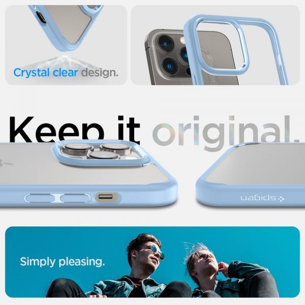 Spigen iPhone 14 Pro Max Deksel Ultra Hybrid Sierra Blue