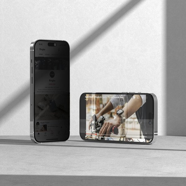 Ringke iPhone 14 Pro Max Skjermbeskytter Privacy Glass