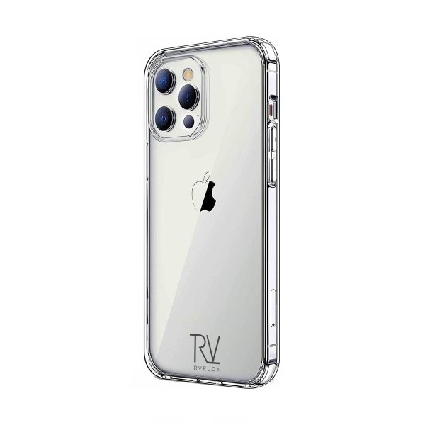 Rvelon iPhone 14 Pro Max Deksel Støtsikker Transparent