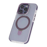 iPhone 14 Pro Deksel Ring Stand MagSafe Lilla