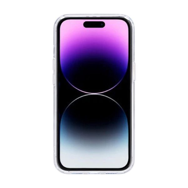 iPhone 14 Pro Deksel Roterbart Stativ Transparent