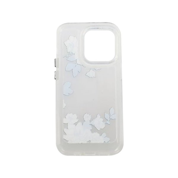 iPhone 14 Pro Deksel Motiv Lilla Blad