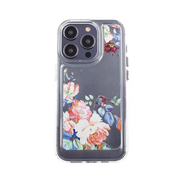 iPhone 14 Pro Deksel Motiv Retro Blomster