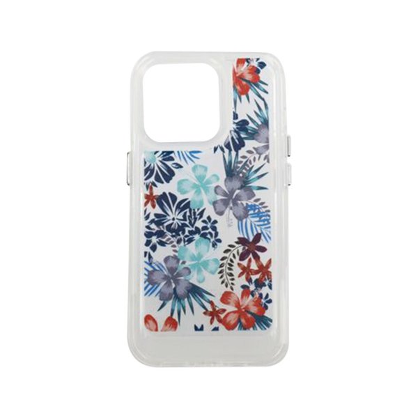 iPhone 14 Pro Deksel Motiv Røda Blomster