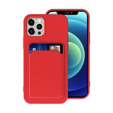 iPhone 14 Pro Deksel Kortholder Rød