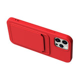 iPhone 14 Pro Deksel Kortholder Rød