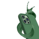 Rvelon iPhone 14 Pro Deksel Silikon MagSafe Grønn