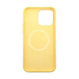 Rvelon iPhone 14 Pro Deksel Silikon MagSafe Gul