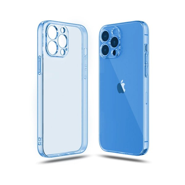 iPhone 14 Pro Deksel Ultra Slim Blå