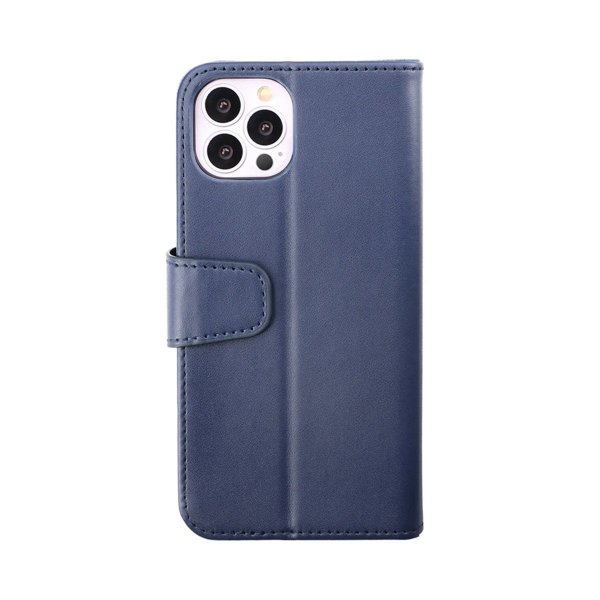 Rvelon iPhone 14 Pro Etui Utbrettbar Kortlomme Blå