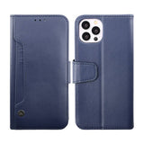 Rvelon iPhone 14 Pro Etui Utbrettbar Kortlomme Blå