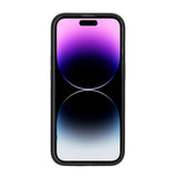 Rvelon iPhone 14 Pro Deksel Roterbart Stativ Svart