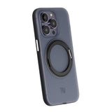 Rvelon iPhone 14 Pro Deksel Roterbart Stativ Svart