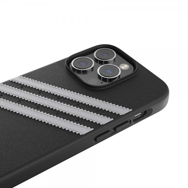 Adidas iPhone 14 Pro Deksel 3 Stripes Snap Case Svart Hvit