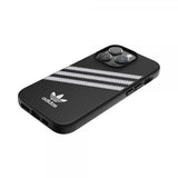 Adidas iPhone 14 Pro Deksel 3 Stripes Snap Case Svart Hvit