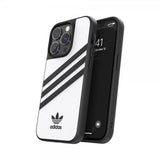 Adidas iPhone 14 Pro Deksel 3 Stripes Snap Case Hvit Svart
