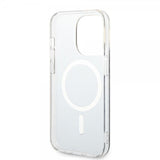 Guess iPhone 14 Pro Deksel 4G Pattern MagSafe Svart