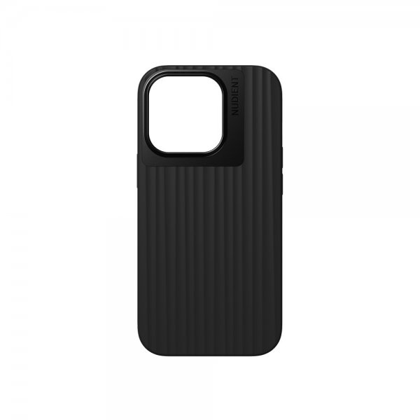 Nudient iPhone 14 Pro Deksel Bold Charcoal Black