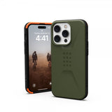 Urban Armor Gear (UAG) iPhone 14 Pro Deksel Civilian Olive