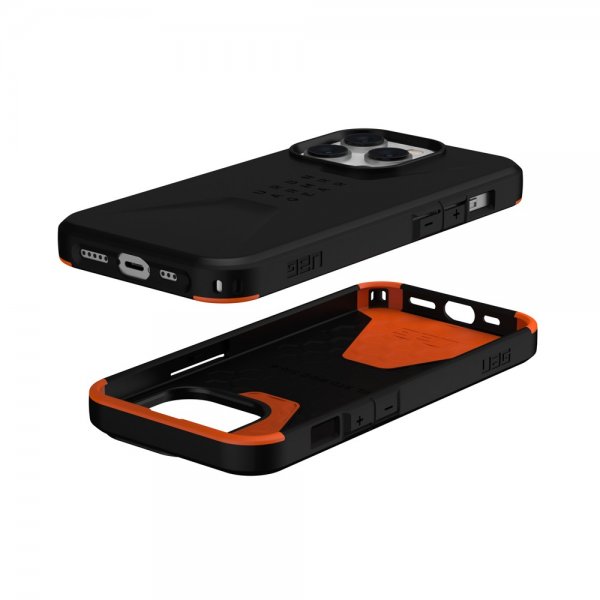 Urban Armor Gear (UAG) iPhone 14 Pro Deksel Civilian Svart