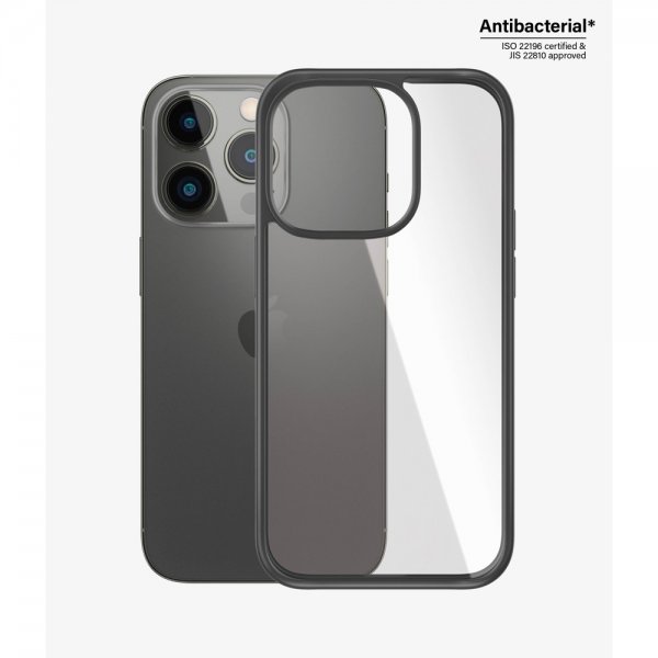 PanzerGlass iPhone 14 Pro Deksel ClearCase Black Edition