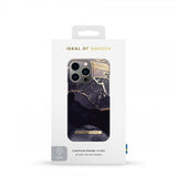 Ideal of Sweden iPhone 14 Pro Deksel Fashion Case MagSafe Golden Twilight Marble