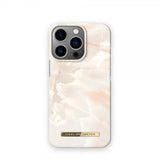 Ideal of Sweden iPhone 14 Pro Deksel Fashion Case MagSafe Rose Pearl Marble