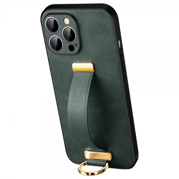 Sulada iPhone 14 Pro Deksel Fashion Series Grønn